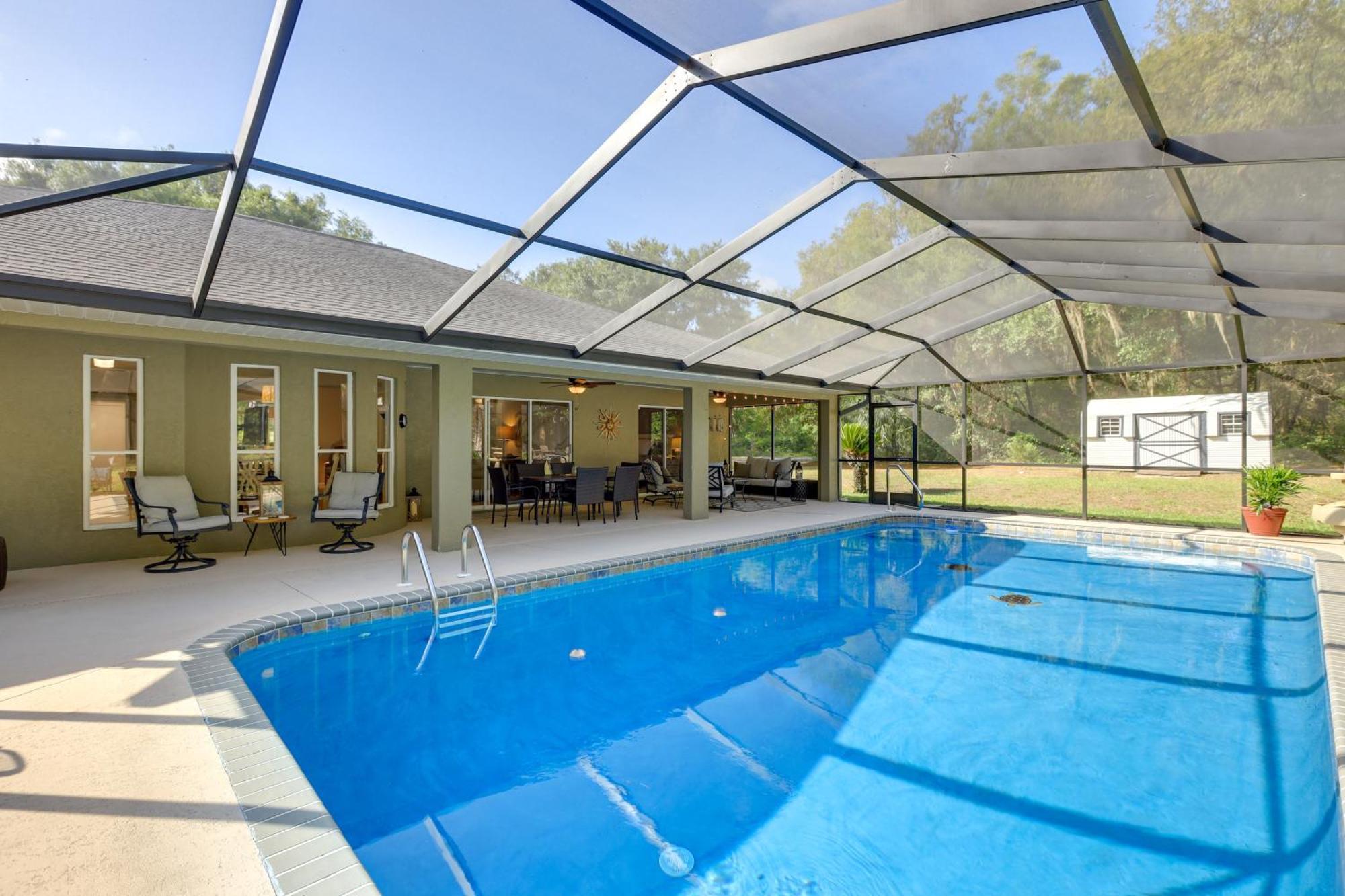 8 Mi To Rainbow Springs Dunnellon Area Home! Exterior foto